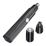 Maxbell Ear and Nose Hair Trimmer Clipper IPX5 Waterproof Groomer Personal Trimmer Black
