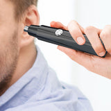 Maxbell Ear and Nose Hair Trimmer Clipper IPX5 Waterproof Groomer Personal Trimmer Black