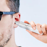 Maxbell Ear and Nose Hair Trimmer Clipper IPX5 Waterproof Groomer Personal Trimmer White