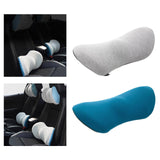 Maxbell Soft Waist Cushion Lower Back Pillow Memory Foam Cushion for Recliners Grey