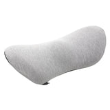 Maxbell Soft Waist Cushion Lower Back Pillow Memory Foam Cushion for Recliners Grey