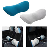 Maxbell Soft Waist Cushion Lower Back Pillow Memory Foam Cushion for Recliners Grey