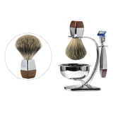 Maxbell High Quality Shaving Set for Men Grooming Gift for Home Father Birthday Brush