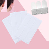 Maxbell Cosmetic Ear Stickers Sweatproof Waterproof Transparent for Parties Styling 12pcs