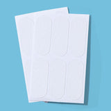 Maxbell Cosmetic Ear Stickers Sweatproof Waterproof Transparent for Parties Styling 12pcs