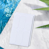 Maxbell Cosmetic Ear Stickers Sweatproof Waterproof Transparent for Parties Styling 12pcs