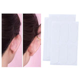 Maxbell Cosmetic Ear Stickers Sweatproof Waterproof Transparent for Parties Styling 18pcs