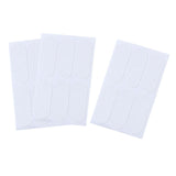 Maxbell Cosmetic Ear Stickers Sweatproof Waterproof Transparent for Parties Styling 18pcs
