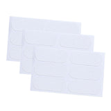 Maxbell Cosmetic Ear Stickers Sweatproof Waterproof Transparent for Parties Styling 18pcs