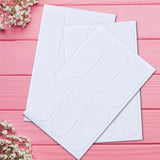 Maxbell Cosmetic Ear Stickers Sweatproof Waterproof Transparent for Parties Styling 18pcs