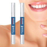 Maxbell Portable Travel Teeth cleaning pen Fast Whitening Teeth Bleaching 2Pcs