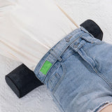 Maxbell Neck Pillow Ergonomic Comfortable Massaging Portable for Home Waist Bedroom Navy Blue