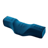 Maxbell Neck Pillow Ergonomic Comfortable Massaging Portable for Home Waist Bedroom Peacock Blue