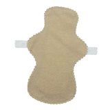 Maxbell Reusable Menstrual Pads Cloth Panty Liner Pads Period Pads Soft Feminine Pad Light Brown