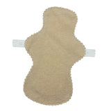 Maxbell Reusable Menstrual Pads Cloth Panty Liner Pads Period Pads Soft Feminine Pad Light Brown