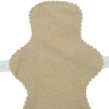 Maxbell Reusable Menstrual Pads Cloth Panty Liner Pads Period Pads Soft Feminine Pad Light Brown