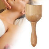 Maxbell Massage Tool Cup Wooden Portable Manual Relaxer for Masseur Neck Athlete 14cmX6cm