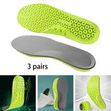 Maxbell 3 Pairs EVA Insoles for Shoes Sports Cushion Inserts Comfort Cushion Padding 43-44