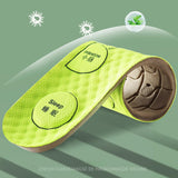 Maxbell 2 Pairs Foot Acupressure Insoles Air Cushion Massaging Breathable  41-42 Green