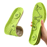 Maxbell 2 Pairs Foot Acupressure Insoles Air Cushion Massaging Breathable  41-42 Green