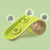 Maxbell 2 Pairs Foot Acupressure Insoles Air Cushion Massaging Breathable  41-42 Green