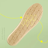 Maxbell 2 Pairs Foot Acupressure Insoles Air Cushion Massaging Breathable 43-44 Green