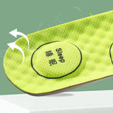 Maxbell 2 Pairs Foot Acupressure Insoles Air Cushion Massaging Breathable 43-44 Green