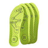 Maxbell 2 Pairs Foot Acupressure Insoles Air Cushion Massaging Breathable 43-44 Green