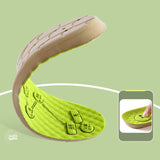 Maxbell 2 Pairs Foot Acupressure Insoles Air Cushion Massaging Breathable 43-44 Green