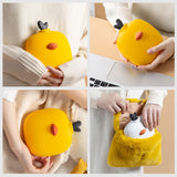 Maxbell Hot Water Silicone Proof soft for Women Gift Neck Orange