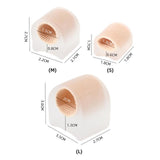 Maxbell 2 Pieces Toe Separators Toe Protection for Hallux Valgus Size S