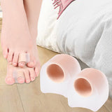 Maxbell 2 Pieces Toe Separators Toe Protection for Hallux Valgus Size L