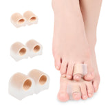 Maxbell 2 Pieces Toe Separators Toe Protection for Hallux Valgus Size L