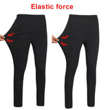 Maxbell Winter Electric Heated Pants USB Powered Rechargeable Electric for Skiing XL Black