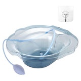 Maxbell Sitz Bath Tub for Toilet Seat with Flusher for Cleansing Elderly