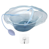 Maxbell Sitz Bath Tub for Toilet Seat with Flusher for Cleansing Elderly