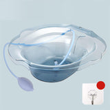 Maxbell Sitz Bath Tub for Toilet Seat with Flusher for Cleansing Elderly