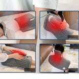 Maxbell Heating Pad for Neck Warm Washable Timing Setting Fast Heating Gray