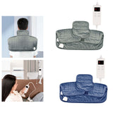 Maxbell Heating Pad for Neck Warm Washable Timing Setting Fast Heating Gray