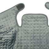Maxbell Heating Pad for Neck Warm Washable Timing Setting Fast Heating Gray