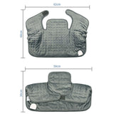 Maxbell Heating Pad for Neck Warm Washable Timing Setting Fast Heating Gray
