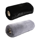 Maxbell Hand Warmer Pad Plush Sleeve Soft Cozy Suede Hand Warm for Bedroom Dormitory Black