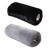 Maxbell Hand Warmer Pad Plush Sleeve Soft Cozy Suede Hand Warm for Bedroom Dormitory Black