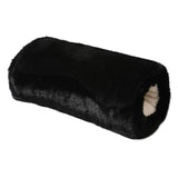 Maxbell Hand Warmer Pad Plush Sleeve Soft Cozy Suede Hand Warm for Bedroom Dormitory Black