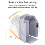 Maxbell Electric Heated Foot Warmer Folding Legs Warmer for home Office 5 Heating Setting