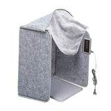 Maxbell Electric Heated Foot Warmer Folding Legs Warmer for home Office 5 Heating Setting
