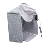 Maxbell Electric Heated Foot Warmer Folding Legs Warmer for home Office 5 Heating Setting