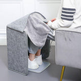 Maxbell Electric Heated Foot Warmer Folding Legs Warmer for home Office 5 Heating Setting