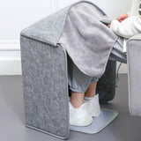 Maxbell Electric Heated Foot Warmer Folding Legs Warmer for home Office 5 Heating Setting