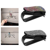 Maxbell Bling Bling Glasses Holders for Visor Car Glasses Hanger Mount Multicolor